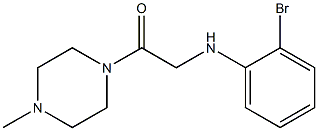 2-[(2-bromophenyl)amino]-1-(4-methylpiperazin-1-yl)ethan-1-one