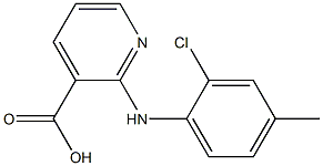  2-[(2-chloro-4-methylphenyl)amino]pyridine-3-carboxylic acid