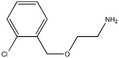 2-[(2-chlorobenzyl)oxy]ethanamine,,结构式
