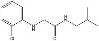 2-[(2-chlorophenyl)amino]-N-(2-methylpropyl)acetamide|