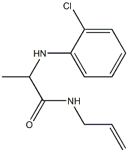 2-[(2-chlorophenyl)amino]-N-(prop-2-en-1-yl)propanamide