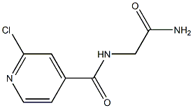 2-[(2-chloropyridin-4-yl)formamido]acetamide
