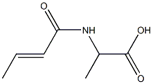 2-[(2E)-but-2-enoylamino]propanoic acid