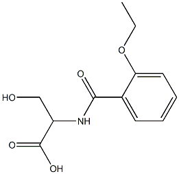 2-[(2-ethoxybenzoyl)amino]-3-hydroxypropanoic acid