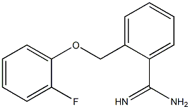 2-[(2-fluorophenoxy)methyl]benzenecarboximidamide