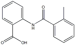 2-[(2-methylbenzoyl)amino]benzoic acid Structure