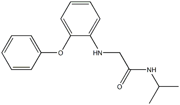 2-[(2-phenoxyphenyl)amino]-N-(propan-2-yl)acetamide