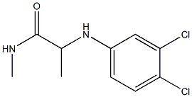 2-[(3,4-dichlorophenyl)amino]-N-methylpropanamide