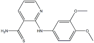 2-[(3,4-dimethoxyphenyl)amino]pyridine-3-carbothioamide