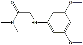 2-[(3,5-dimethoxyphenyl)amino]-N,N-dimethylacetamide