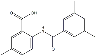 2-[(3,5-dimethylbenzene)amido]-5-methylbenzoic acid|