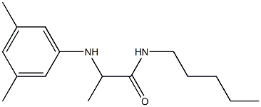 2-[(3,5-dimethylphenyl)amino]-N-pentylpropanamide