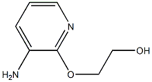 2-[(3-aminopyridin-2-yl)oxy]ethan-1-ol 化学構造式