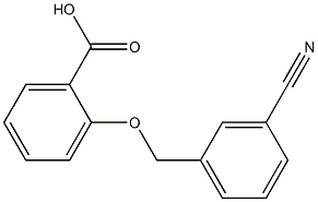 2-[(3-cyanobenzyl)oxy]benzoic acid