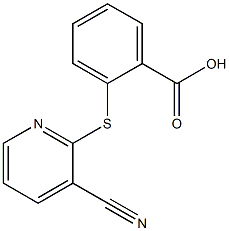 2-[(3-cyanopyridin-2-yl)thio]benzoic acid