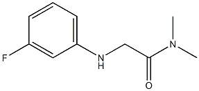 2-[(3-fluorophenyl)amino]-N,N-dimethylacetamide