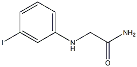 2-[(3-iodophenyl)amino]acetamide Struktur