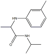 2-[(3-methylphenyl)amino]-N-(propan-2-yl)propanamide