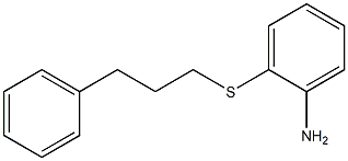  2-[(3-phenylpropyl)sulfanyl]aniline