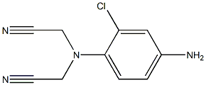  2-[(4-amino-2-chlorophenyl)(cyanomethyl)amino]acetonitrile