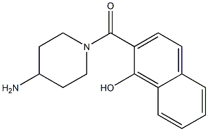 2-[(4-aminopiperidin-1-yl)carbonyl]-1-naphthol