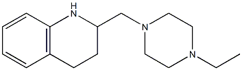 2-[(4-ethylpiperazin-1-yl)methyl]-1,2,3,4-tetrahydroquinoline,,结构式