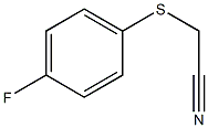 2-[(4-fluorophenyl)sulfanyl]acetonitrile