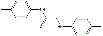 2-[(4-iodophenyl)amino]-N-(4-methylphenyl)acetamide