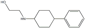 2-[(4-phenylcyclohexyl)amino]ethan-1-ol,,结构式