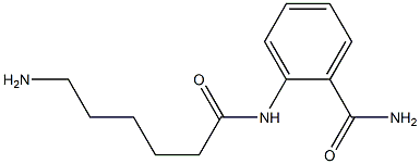 2-[(6-aminohexanoyl)amino]benzamide