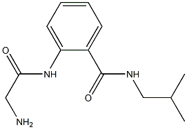 2-[(aminoacetyl)amino]-N-isobutylbenzamide|