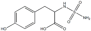  2-[(aminosulfonyl)amino]-3-(4-hydroxyphenyl)propanoic acid