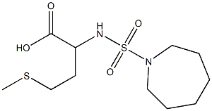 2-[(azepane-1-sulfonyl)amino]-4-(methylsulfanyl)butanoic acid