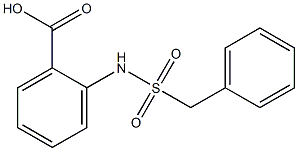 2-[(benzylsulfonyl)amino]benzoic acid