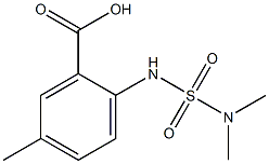 2-[(dimethylsulfamoyl)amino]-5-methylbenzoic acid