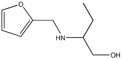 2-[(furan-2-ylmethyl)amino]butan-1-ol Struktur
