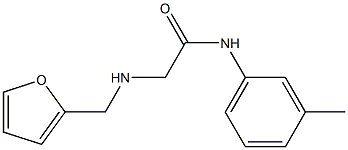 2-[(furan-2-ylmethyl)amino]-N-(3-methylphenyl)acetamide