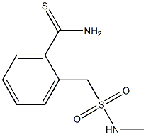 2-[(methylsulfamoyl)methyl]benzene-1-carbothioamide|