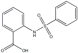 2-[(phenylsulfonyl)amino]benzoic acid|