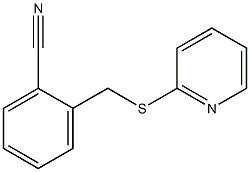  2-[(pyridin-2-ylsulfanyl)methyl]benzonitrile