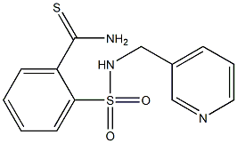 2-[(pyridin-3-ylmethyl)sulfamoyl]benzene-1-carbothioamide