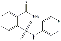  2-[(pyridin-4-ylamino)sulfonyl]benzenecarbothioamide