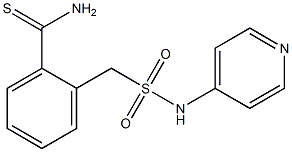 2-[(pyridin-4-ylsulfamoyl)methyl]benzene-1-carbothioamide