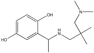 2-[1-({2-[(dimethylamino)methyl]-2-methylpropyl}amino)ethyl]benzene-1,4-diol