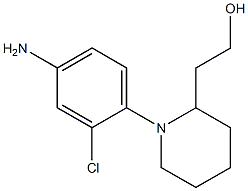  2-[1-(4-amino-2-chlorophenyl)piperidin-2-yl]ethanol