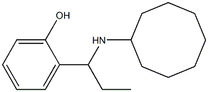  2-[1-(cyclooctylamino)propyl]phenol