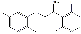 2-[1-amino-2-(2,5-dimethylphenoxy)ethyl]-1,3-difluorobenzene|