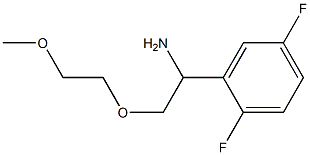 2-[1-amino-2-(2-methoxyethoxy)ethyl]-1,4-difluorobenzene