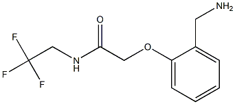 2-[2-(aminomethyl)phenoxy]-N-(2,2,2-trifluoroethyl)acetamide
