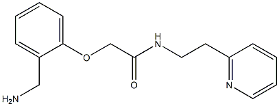 2-[2-(aminomethyl)phenoxy]-N-(2-pyridin-2-ylethyl)acetamide